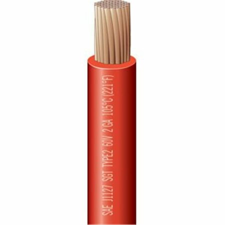 EAST PENN 6 Gauge Wire Starter Cable, Red E6B-4602
